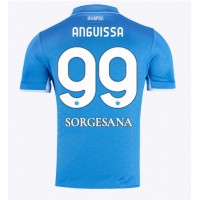 Billiga SSC Napoli Frank Anguissa #99 Hemma fotbollskläder 2024-25 Kortärmad